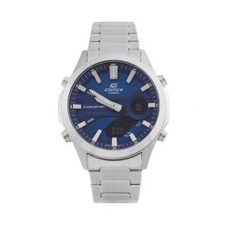 Zegarek Casio. Szare zegarki męskie Casio, bez wzorów, srebrne. Za 459.99 zł.