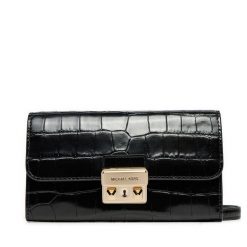 Torebka MICHAEL Michael Kors. Czarne listonoszki damskie MICHAEL Michael Kors, bez wzorów, bez dodatków. Za 619.99 zł.