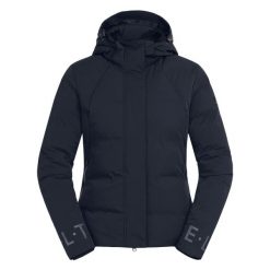 Wodoodporna kurtka jeździecka z kapturem ELT Ohio. Niebieskie kurtki męskie ELT, na zimę, l, bez wzorów, z dzianiny, z kapturem. Za 553.95 zł.