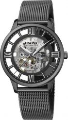 Zegarek Festina Zegarek męski Festina F20535-1 czarny. Czarne zegarki męskie Festina, bez wzorów. Za 852.00 zł.
