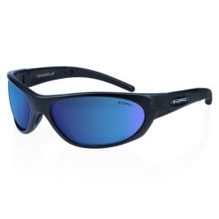 Okulary przeciwsłoneczne MILITARY MARINES Matt Black Blue REVO + ETUI. Czarne okulary przeciwsłoneczne damskie OPC. Za 179.99 zł.