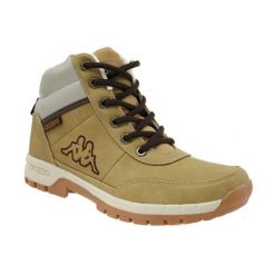 Buty zimowe męskie, Kappa Bright Mid Light. Czarne buty sportowe męskie Kappa, na zimę, bez wzorów, z materiału, bez obcasa, bez zapięcia. W wyprzedaży za 159.00 zł.