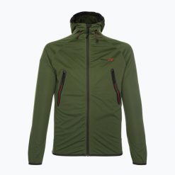 Kurtka męska Scierra Drifter Softshell. Zielone kurtki sportowe męskie SCIERRA, na lato, m, bez wzorów, z softshellu, z kapturem. Za 159.99 zł.