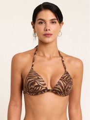 Selmark Góra od bikini BN722 Brązowy. Brązowe stroje kąpielowe damskie Selmark, bez wzorów. Za 289.99 zł.