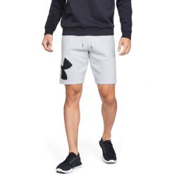 Under Armour Rival Szorty Szary. Szare szorty męskie Under Armour, bez wzorów, z bawełny. Za 188.95 zł.