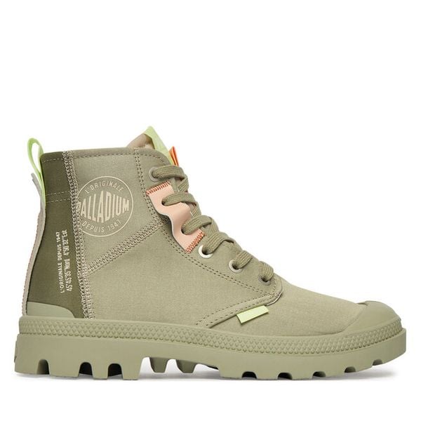 Trapery Palladium. Zielone trapery damskie Palladium, bez zapięcia. Za 319.99 zł.