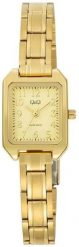 Zegarek damski QQ C76A-008P złoty. Żółte zegarki damskie Q&Q, złote. Za 179.00 zł.