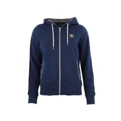 Damska bluza polarowa z kapturem Peak Mountain Alice. Niebieskie bluzy damskie Peak Mountain, s, z aplikacjami, z polaru, klasyczne, bez ramiączek, z kapturem. Za 213.00 zł.