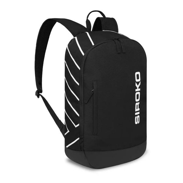 Plecak 17L Siroko Backpack 17L. Czarne plecaki męskie SIROKO, bez wzorów, z materiału. Za 176.00 zł.