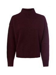 Neo Noir sweter z dzianiny - Paulina Kobiety czerwony, 40. Czerwone swetry nierozpinane damskie Neo Noir, bez wzorów, z dzianiny, eleganckie, bez kołnierzyka, bez ramiączek. Za 329.95 zł.