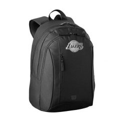 Plecak do koszykówki Wilson NBA Team Los Angeles Lakers - WZ6015005. Czarne plecaki męskie Wilson, bez wzorów. Za 118.89 zł.