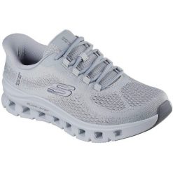 Buty sportowe męskie Skechers Glide step Pro Elron. Szare buty sportowe męskie Skechers, bez wzorów, bez zapięcia. Za 490.00 zł.