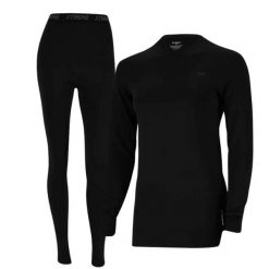 Zestaw Termoaktywny Damski - Koszulka + Legginsy - Czarny. Czarne legginsy damskie Xtreme, bez wzorów, z elastanu. Za 221.30 zł.