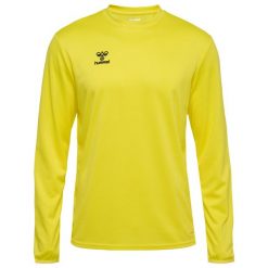 Bluza Hummel Essential. Żółte bluzy męskie Hummel, bez wzorów, z materiału, sportowe, bez ramiączek, bez kaptura. Za 152.50 zł.