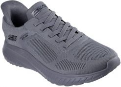 Skechers Skechers męskie buty sportowe BOBS SQUAD CHAOS SOLID STEP 118312 DKGY 47,5. Buty sportowe męskie Skechers, bez wzorów, bez zapięcia. Za 354.99 zł.