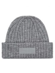 Tommy Hilfiger Czapka Twist AW0AW15325 Szary. Szare czapki damskie Tommy Hilfiger, na zimę, bez wzorów, z materiału. Za 269.99 zł.