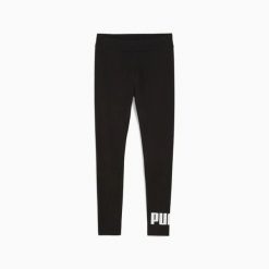 Legginsy damskie Puma ESS LOGO czarne 68832901 r M. Czarne legginsy damskie Puma, bez wzorów, z bawełny. Za 92.08 zł.