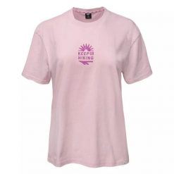 Koszulka damska Hi-Tec Lady Ameli - różowa, Rozmiar M. Czerwone koszulki sportowe damskie Hi-tec, l, bez wzorów, z bawełny, bez ramiączek, do biegania. Za 34.99 zł.