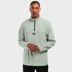 Bluza z cienkiego polaru do sportó zimowych męska Cascade. Zielone bluzy sportowe męskie SIROKO, na zimę, m, bez wzorów, z polaru, bez kaptura, narciarskie. Za 292.00 zł.