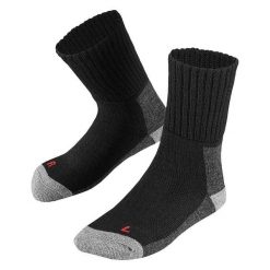 Skarpety turystyczne Xtreme Extra Warm, 1-pak, Multi Black. Czarne skarpetki damskie XTREME SOCKSWEAR, bez wzorów, z wełny. Za 125.99 zł.