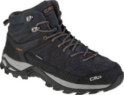 Buty trekkingowe męskie CMP Rigel Mid Trekking Shoe Wp Antracite/Arabica r. 46 (3Q12947-68UH). Buty zimowe męskie CMP, bez wzorów, bez obcasa, bez zapięcia. Za 379.98 zł.