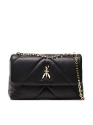 Patrizia Pepe Torebka CB0084/L006-K103 Czarny. Czarne torebki do ręki damskie Patrizia Pepe, bez wzorów, ze skóry, bez dodatków. Za 829.99 zł.