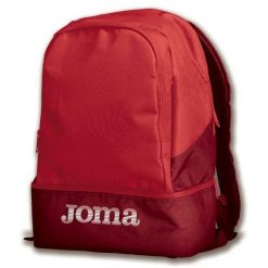 Plecak sportowy Joma Estadio III czerwony. Czerwone plecaki męskie Joma, bez wzorów, sportowe. Za 79.00 zł.