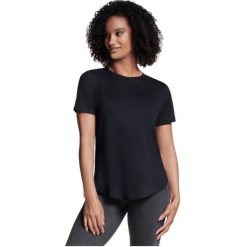 T-shirt sportowy z krótkim rękawem damski Godri Swift Tunic Tee. Czarne koszulki sportowe damskie Skechers, m, bez wzorów, z poliesteru, bez ramiączek. Za 159.99 zł.