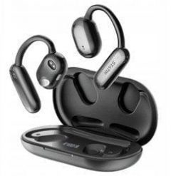Statik Aktive Open Bluetooth Earbuds - bezprzewodowe słuchawki douszne z przewodnictwem powietrznym (black). Czarne słuchawki bezprzewodowe STATIK. Za 164.73 zł.