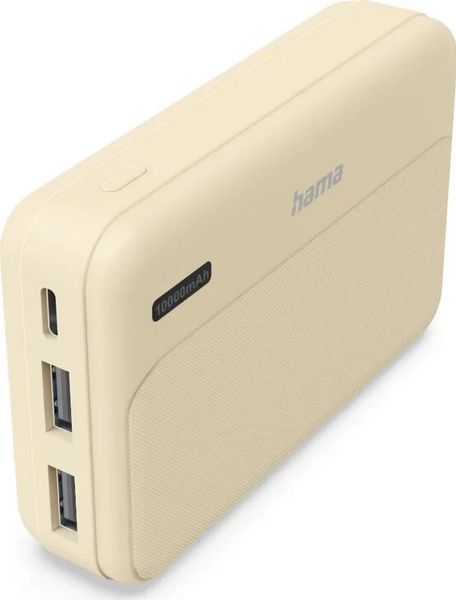 Hama Power Pack Pocket 10 10000 mAh 2X USB-A piaskowy. Powerbanki . Za 59.90 zł.