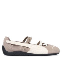Baleriny Puma. Szare balerinki damskie Puma, bez wzorów, bez obcasa, bez zapięcia. Za 399.99 zł.