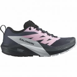 Obuwie Sportowe Damskie Running Salomon Sense Ride 5. Szare obuwie sportowe damskie Salomon, bez wzorów, z materiału, bez zapięcia, do biegania. W wyprzedaży za 449.00 zł.