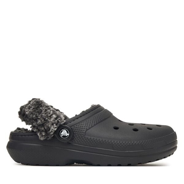 Klapki Crocs. Czarne klapki damskie Crocs, bez wzorów, bez obcasa, bez zapięcia. Za 259.99 zł.
