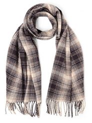 Finshley & Harding London Szalik Mężczyźni Sztuczne włókno brązowy, ONE SIZE. Brązowe szaliki męskie Finshley & Harding London, bez wzorów, z włókna. Za 149.95 zł.