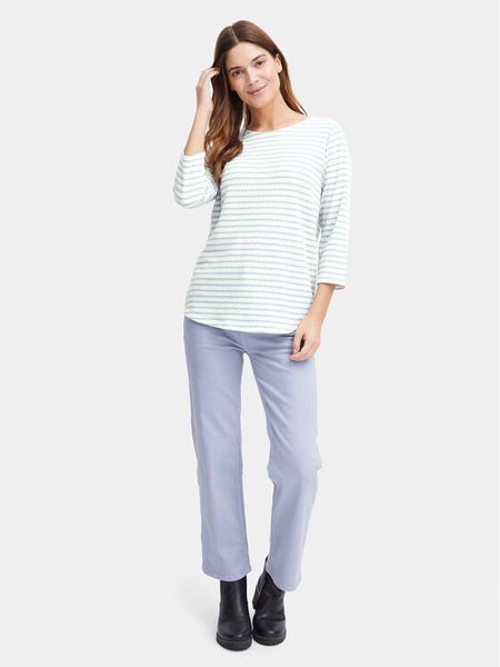 Fransa Bluzka 20613431 Niebieski Regular Fit. Niebieskie bluzki damskie Fransa, m, bez wzorów, z syntetyku, bez kołnierzyka, bez ramiączek. Za 69.99 zł.