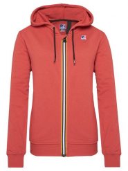 K-Way Bluza Arnel K4115ZW Czerwony Regular Fit. Czerwone bluzy męskie K-Way, m, bez wzorów, z bawełny, bez ramiączek, bez kaptura. Za 349.99 zł.