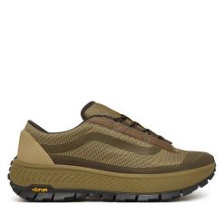Trekkingi Vans. Zielone buty zimowe męskie Vans, bez wzorów, bez obcasa, bez zapięcia. Za 619.99 zł.
