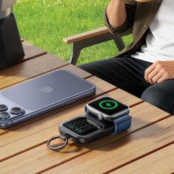 Powerbank Joyroom Joyroom JR-W19 5000 mAh z ładowaniem bezprzewodowym zegarka 5 W czarny. Czarne powerbanki Joyroom. Za 111.20 zł.