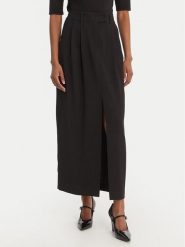 Marella Spódnica maxi Strenna 2613101013 Czarny Regular Fit. Czarne spódnice damskie Marella, bez wzorów, z syntetyku, maxi. Za 669.99 zł.