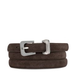 Pasek Damski GINO ROSSI. Brązowe paski damskie Gino Rossi, bez wzorów. Za 99.99 zł.