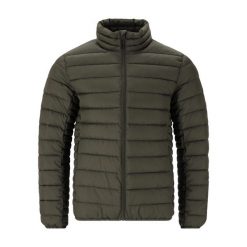 Kurtka puchowa Whistler Edge. Czarne kurtki męskie Whistler, bez wzorów, z puchu, sportowe, bez kaptura. Za 337.50 zł.