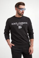 Bluza męska DOLCE & GABBANA. Bluzy męskie Dolce & Gabbana, m, bez wzorów, bez ramiączek, bez kaptura. W wyprzedaży za 2,547.30 zł.