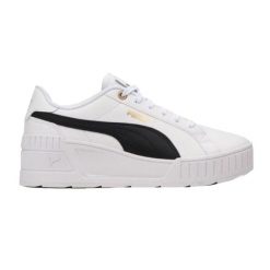 Damskie Skórzane Buty Na Koturnie Karmen. Białe obuwie trekkingowe damskie Puma, bez zapięcia. Za 358.99 zł.