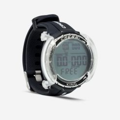 Zegarek/komputer do freedivingu Cressi King Ceramic. Brązowe zegarki męskie CRESSI, bez wzorów, z poliamidu, szklane. Za 899.00 zł.