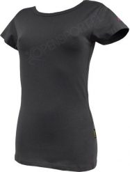 Hi-Tec Koszulka damska LADY PLAIN dark grey melange r. M. Szare bluzki damskie Hi-tec, m, bez wzorów, bez kołnierzyka, bez ramiączek. Za 40.68 zł.