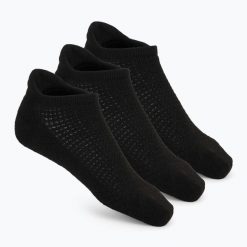 Skarpety męskie SKECHERS Extended Terry Low Cut 3. Czarne skarpety męskie Skechers, bez wzorów, z elastanu. Za 39.99 zł.