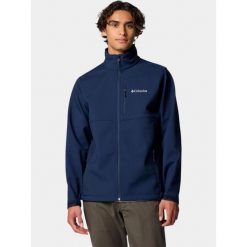 Kurtka softshell męska Columbia Ascender. Niebieskie kurtki męskie Columbia, l, bez wzorów, z softshellu, klasyczne, bez kaptura. Za 439.00 zł.