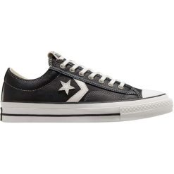 Buty sportowe Converse Star Player 76 Fall Leather. Czarne obuwie sportowe damskie Converse, bez wzorów, bez zapięcia. Za 490.00 zł.