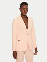 Marciano Guess Marynarka 5RGN00 7115A Koralowy Regular Fit. Pomarańczowe marynarki i żakiety damskie Marciano Guess, z aplikacjami, z syntetyku, bez kołnierzyka, bez ramiączek. Za 589.99 zł.