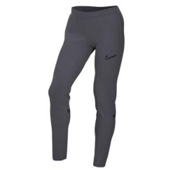 Damskie Spodnie Do Biegania Academy 21 DriFIT. Szare spodnie dresowe damskie Nike, bez wzorów, sportowe, długie. Za 192.99 zł.